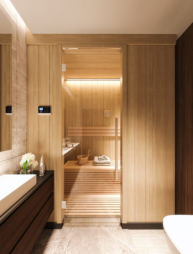 Luxury fitted bathroom